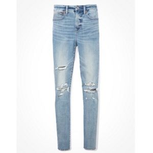 AE Hi-Rise Distressed Jegging